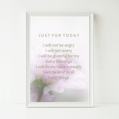 Just for Today – Reiki Principles